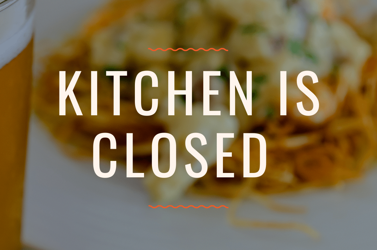 Kitchen Closed